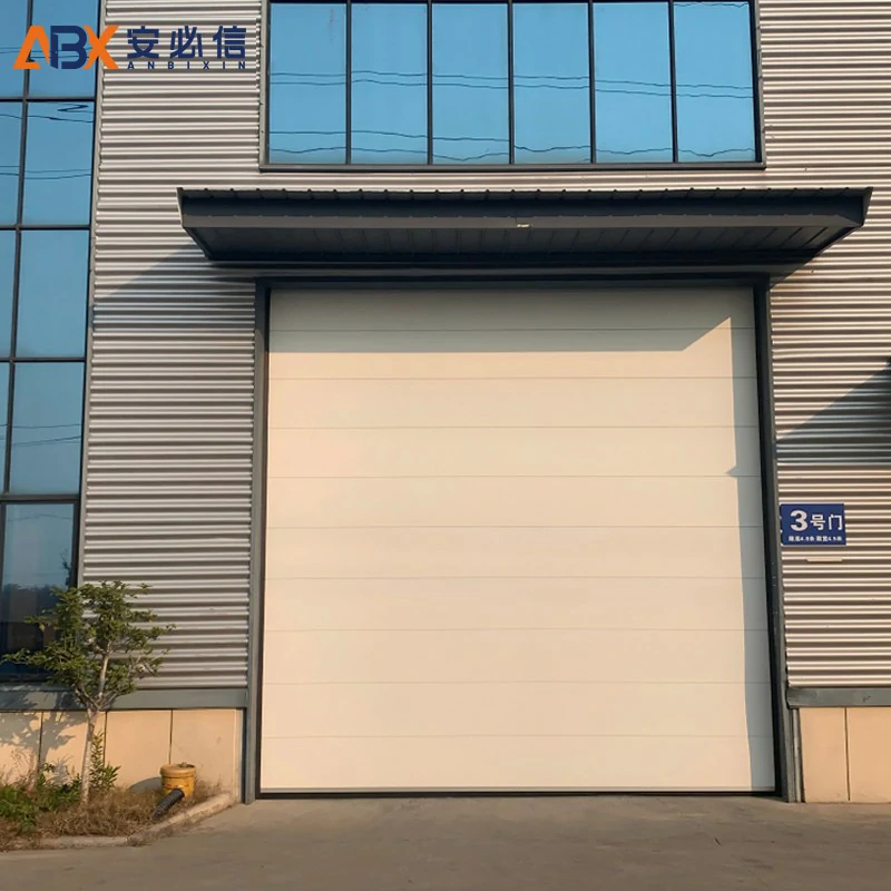 杭州垂直提升门项目案例｜安必信工业门厂家